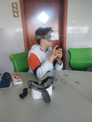 Zmysły z goglami Class VR