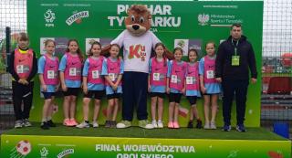 Dziewczęta z PSP Zębowice w Finale Wojewódzkim Tymbark Cup!